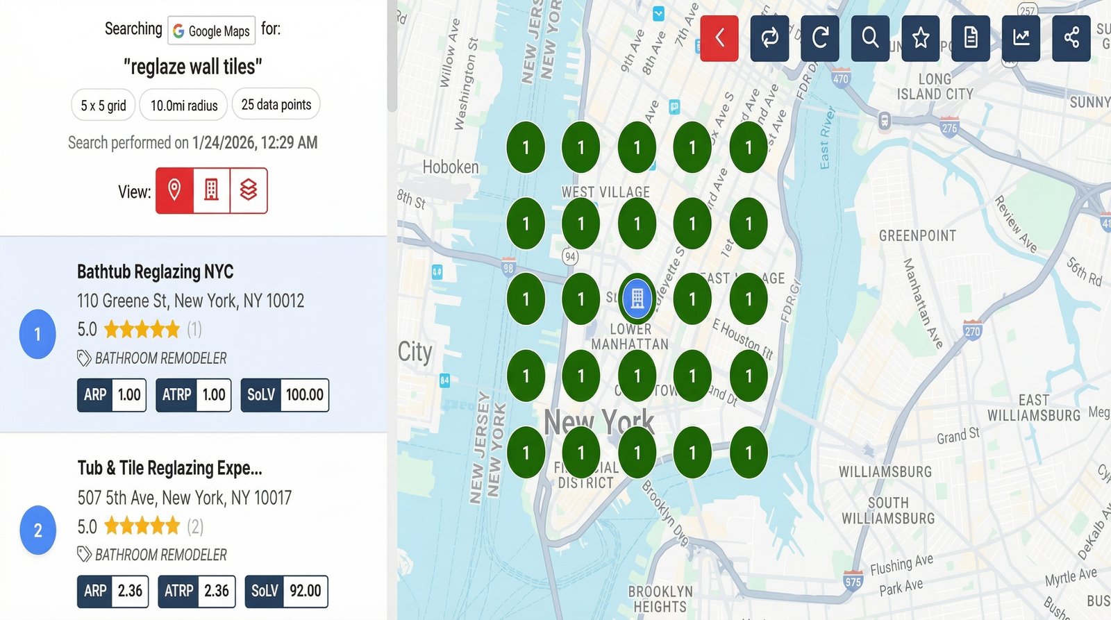 Bathtub Reglazing NYC ranking after SEO