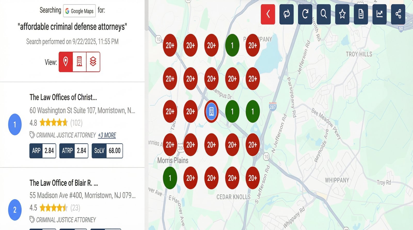 Deluxe Windows ranking before Local SEO